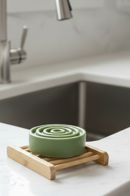 Bamboo soap Dish