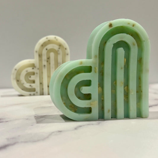 Mint and Oatmeal Soap Bar