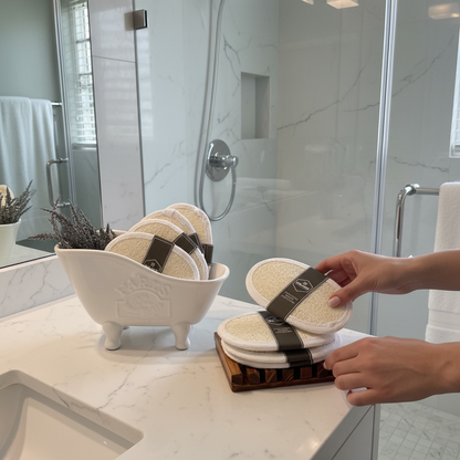 Exfoliating Loofah Sponge Pad