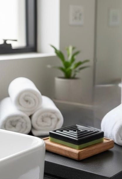Bentonite Clay, Activate Charcoal with Tea Tree and Poppy Seeds