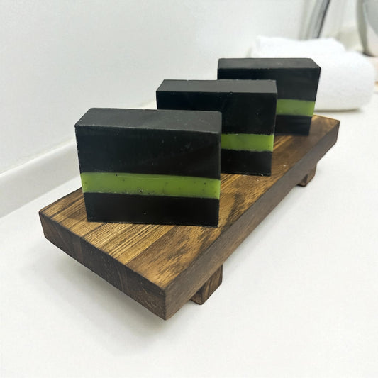 Bentonite Clay, Activate Charcoal with Tea Tree and Poppy Seeds