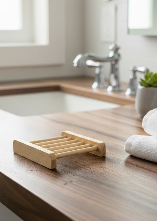 Bamboo soap Dish